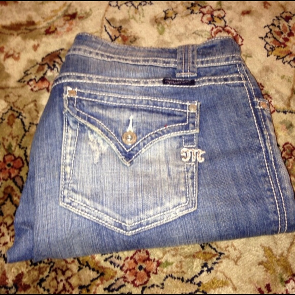 Miss Me Cropped Skinny Jeans